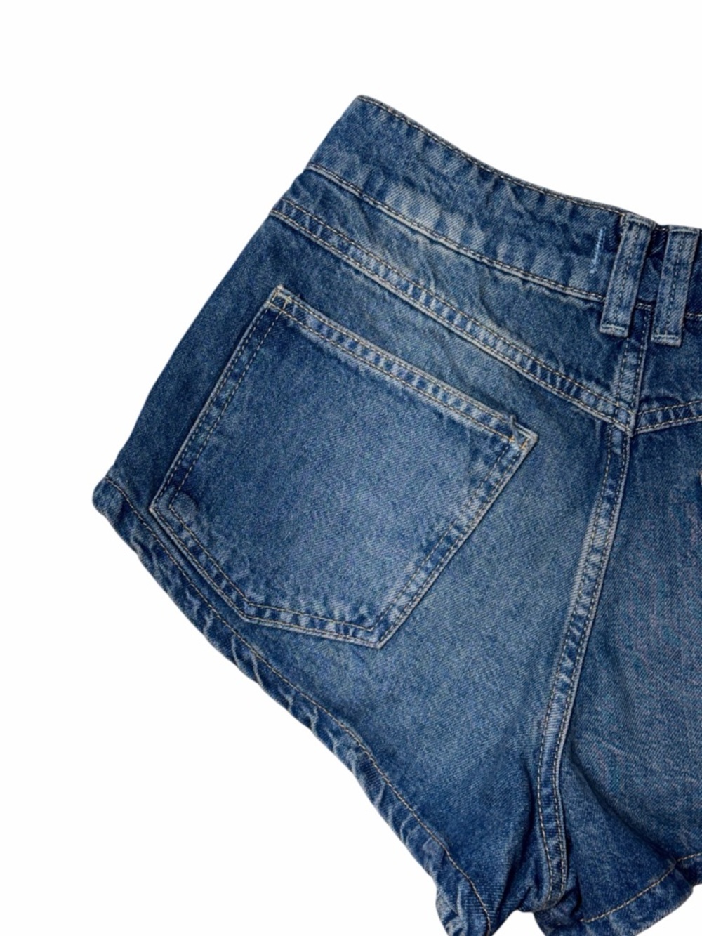 Free People We the Free Prince Street Micro Denim Shorts Womans 26 - Picture 6 of 8